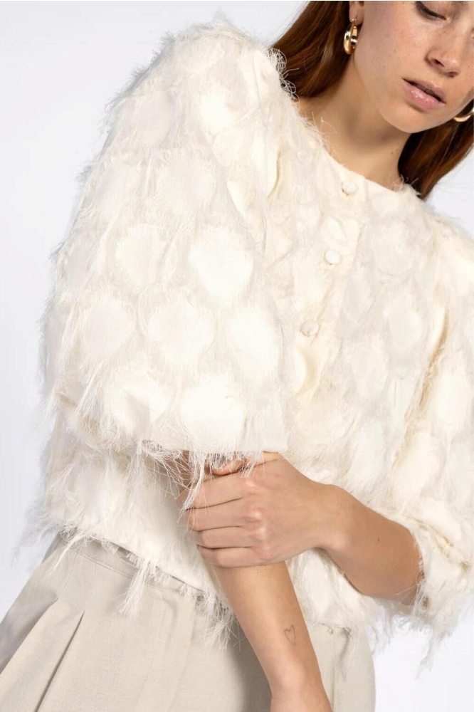 EVIE FRINGE PES 482 114300 LES BLANCS